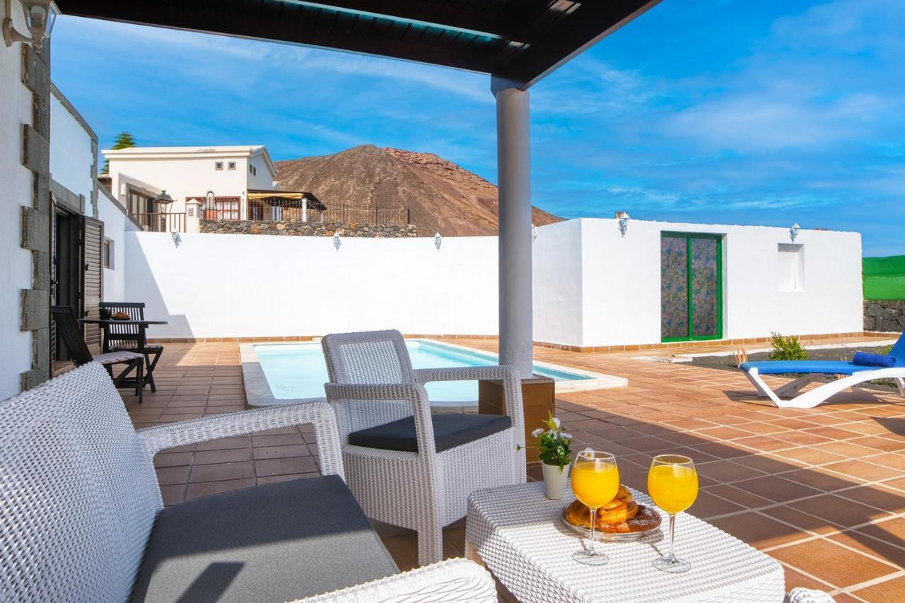 Casa Fatmar Montana Roja-Piscina Privada Villa Playa Blanca  Buitenkant foto