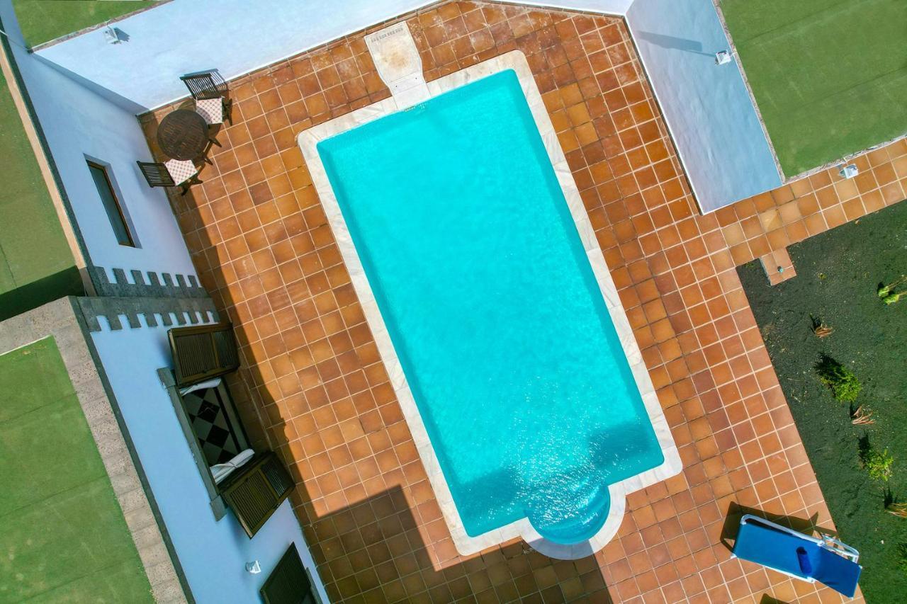 Casa Fatmar Montana Roja-Piscina Privada Villa Playa Blanca  Buitenkant foto